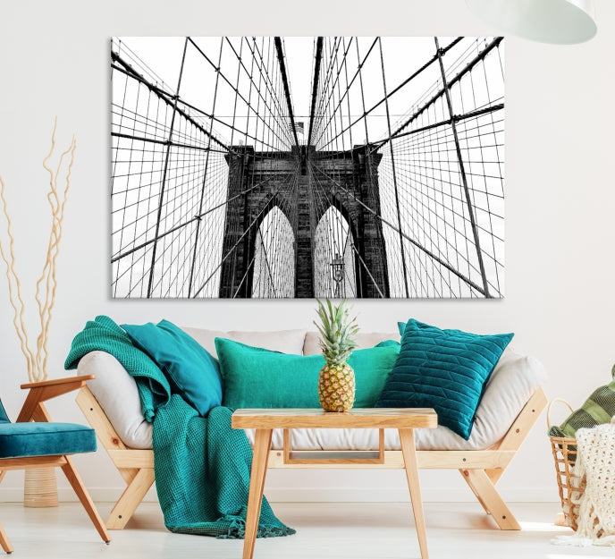 Brooklyn Bridge Picture Print Large Wall Art Oversized Wall Decor