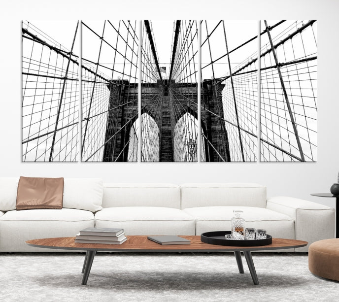 Brooklyn Bridge Picture Print Large Wall Art Oversized Wall Decor