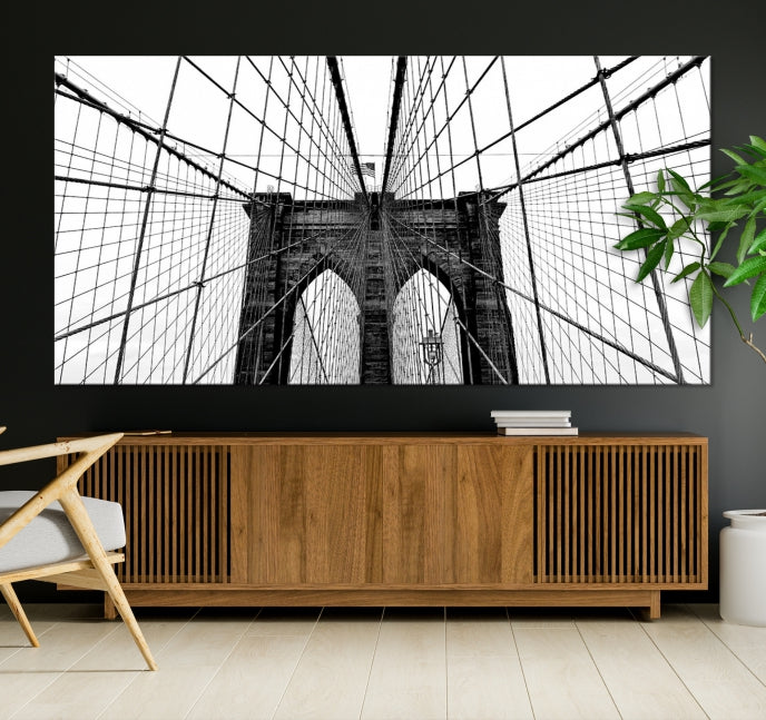 Brooklyn Bridge Picture Print Large Wall Art Oversized Wall Decor