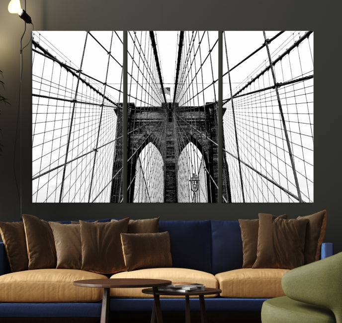 Brooklyn Bridge Picture Print Large Wall Art Oversized Wall Decor