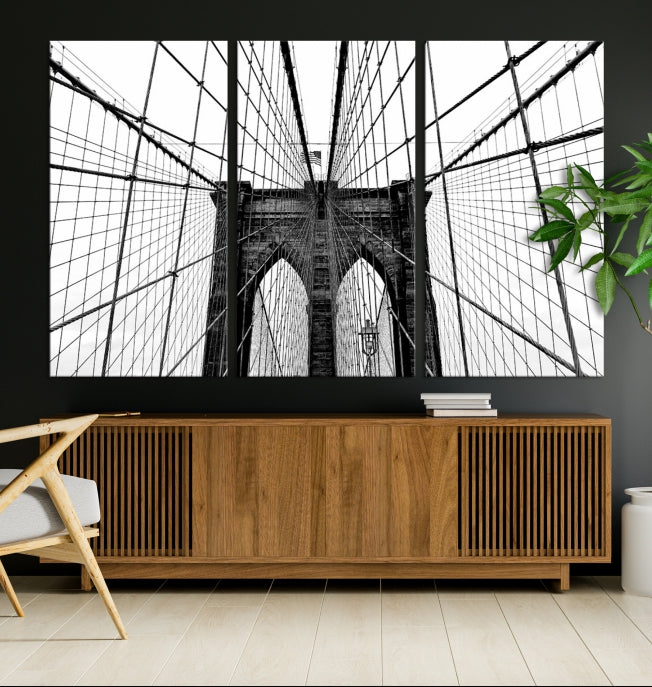 Brooklyn Bridge Picture Print Large Wall Art Oversized Wall Decor