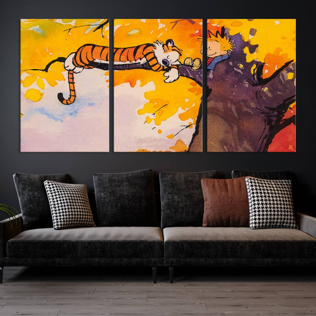 Calvin Wall Arts for Kids Room Decor Wall Art