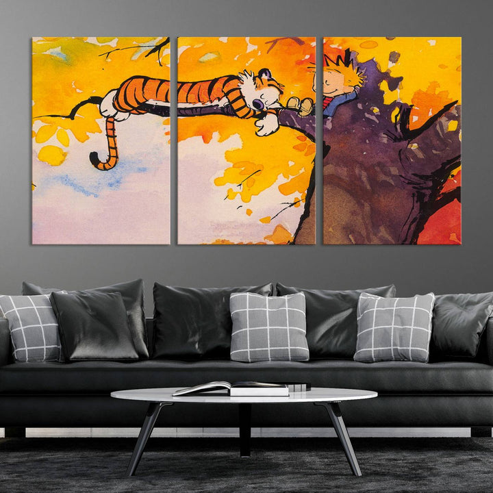 Calvin Wall Arts for Kids Room Decor Wall Art