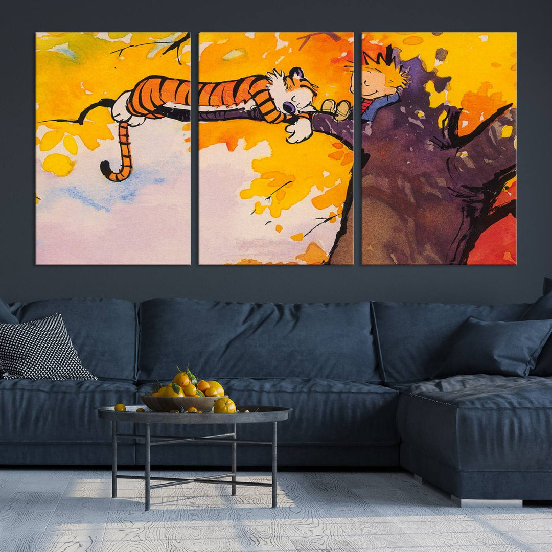 Calvin Wall Arts for Kids Room Decor Wall Art