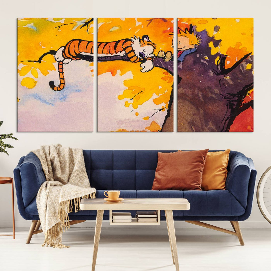 Calvin Wall Arts for Kids Room Decor Wall Art