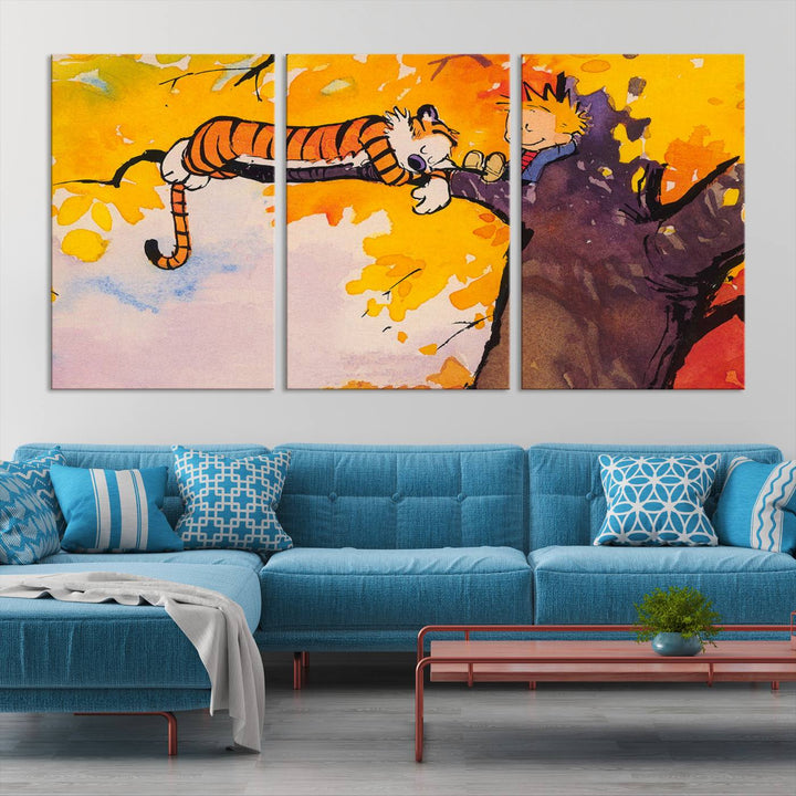 Calvin Wall Arts for Kids Room Decor Wall Art