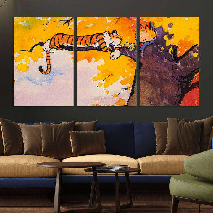 Calvin Wall Arts for Kids Room Decor Wall Art