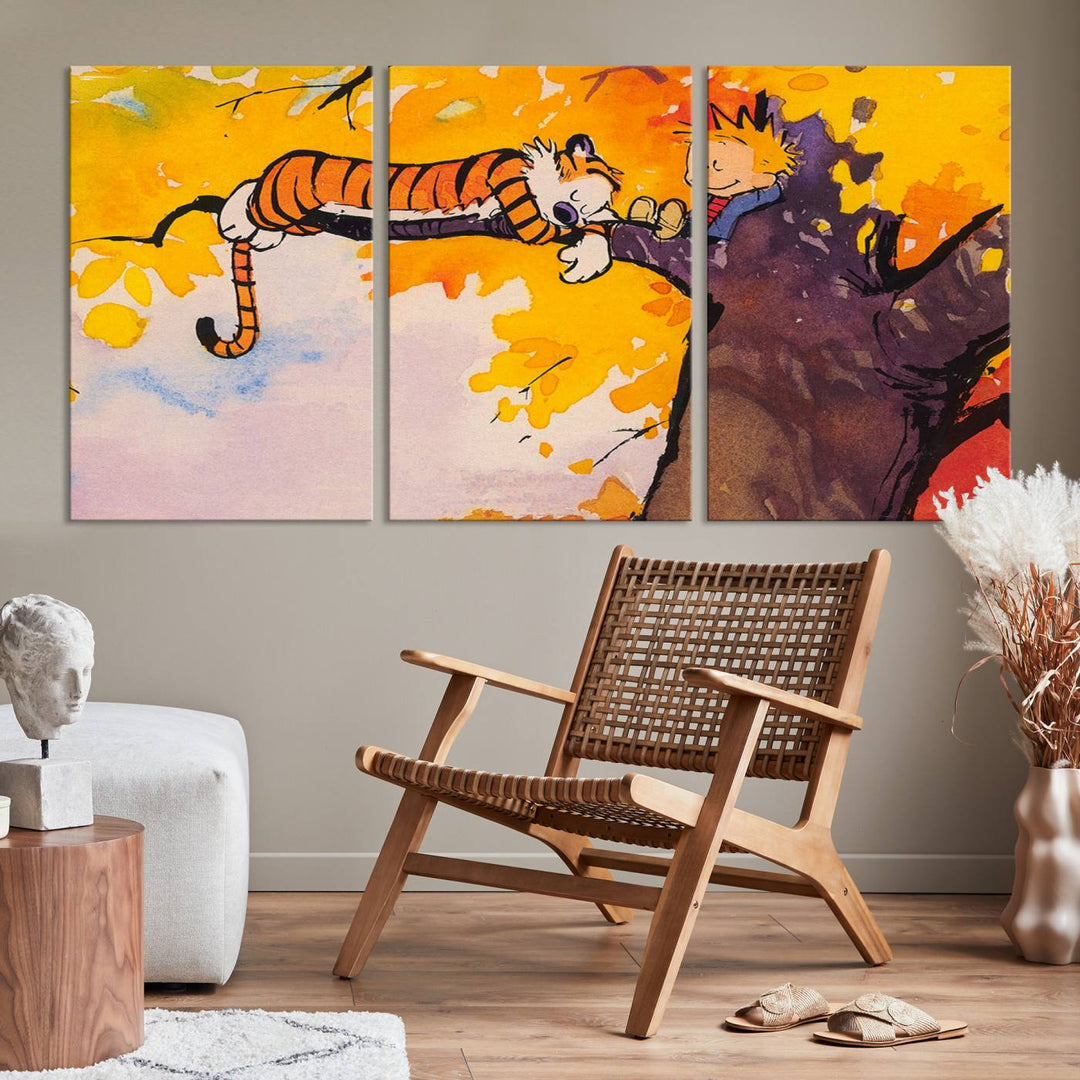 Calvin Wall Arts for Kids Room Decor Wall Art