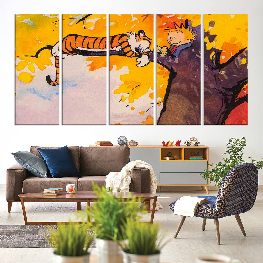 Calvin Wall Arts for Kids Room Decor Wall Art