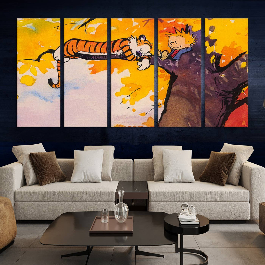 Calvin Wall Arts for Kids Room Decor Wall Art