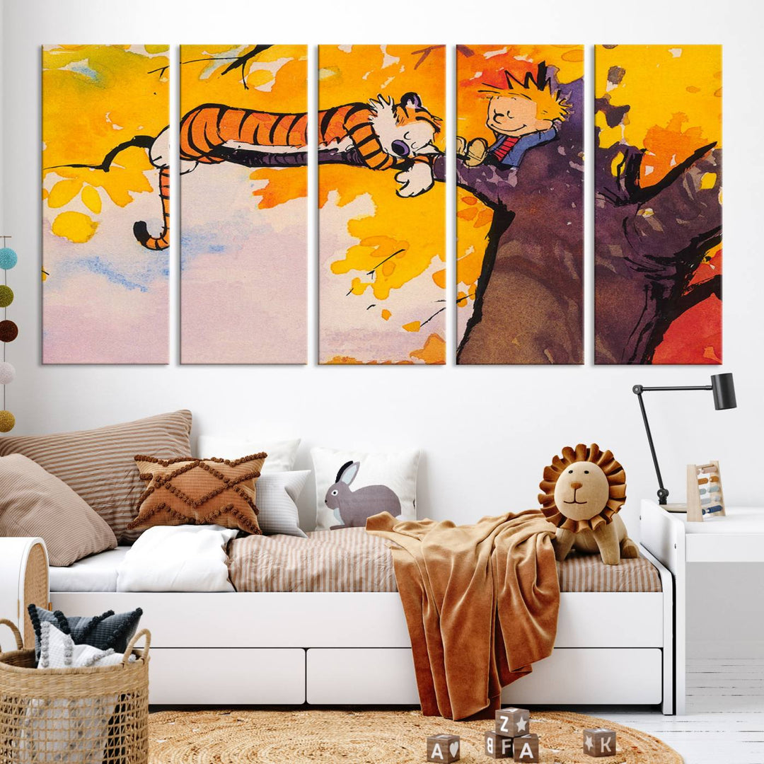 Calvin Wall Arts for Kids Room Decor Wall Art