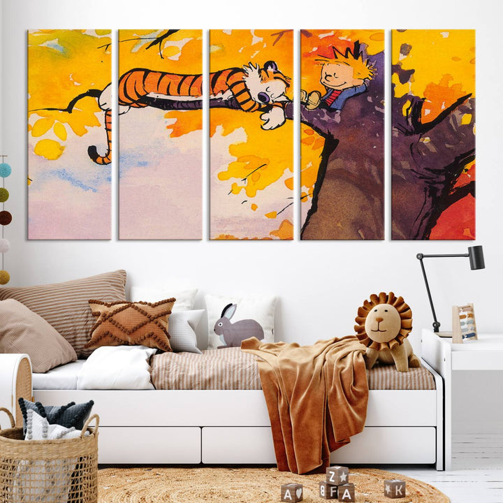 Calvin Wall Arts for Kids Room Decor Wall Art