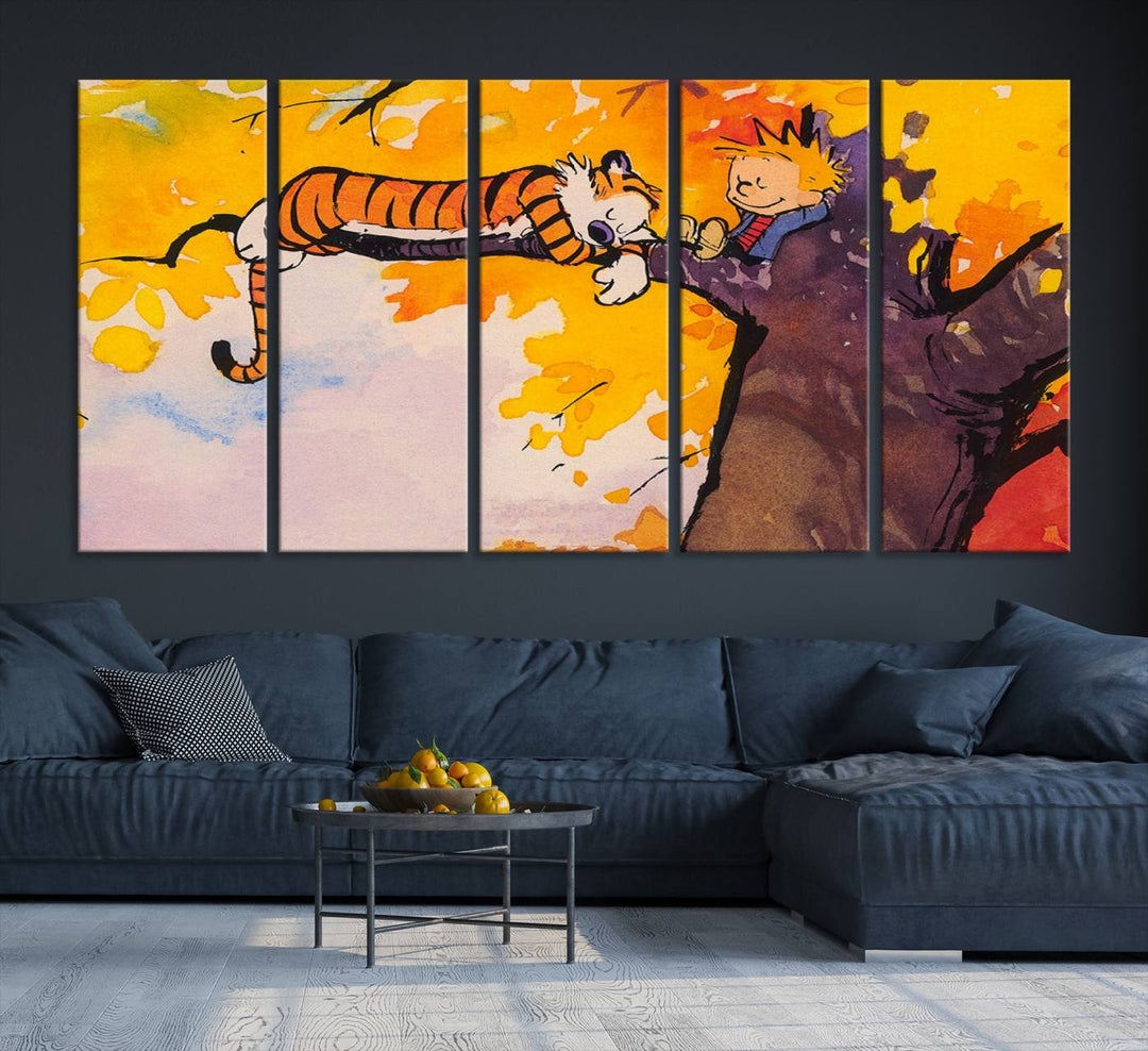 Calvin Wall Arts for Kids Room Decor Wall Art