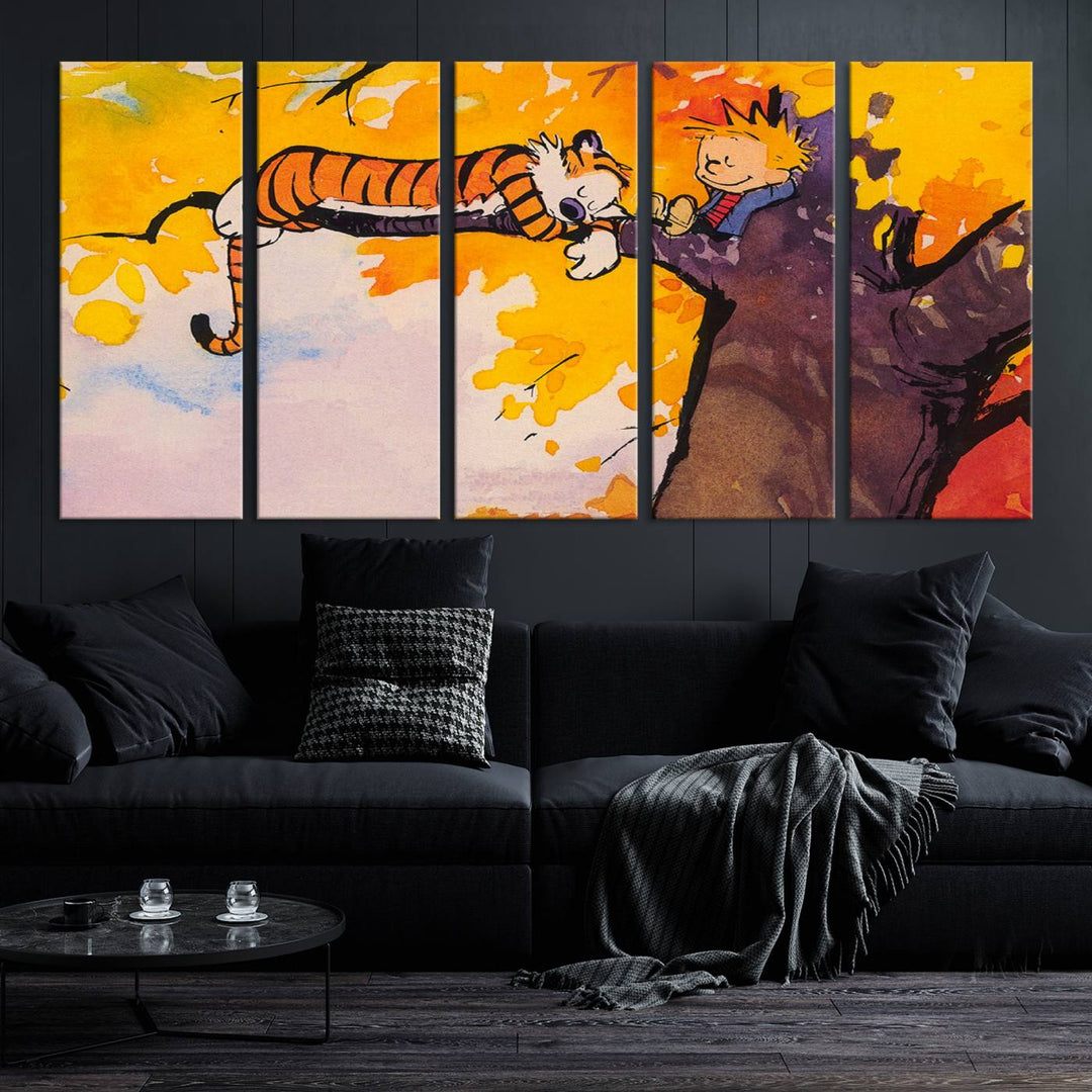 Calvin Wall Arts for Kids Room Decor Wall Art