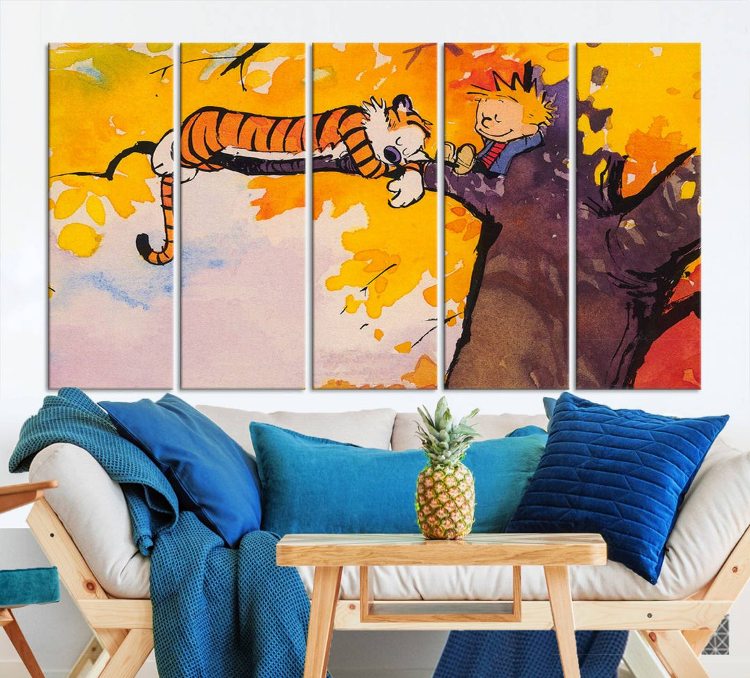 Calvin Wall Arts for Kids Room Decor Wall Art