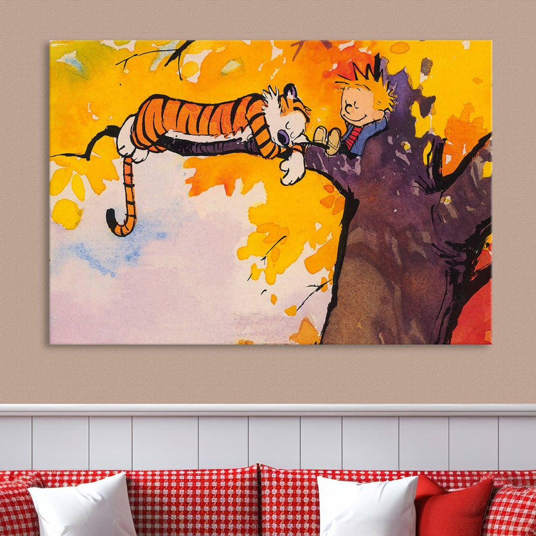 Calvin Wall Arts for Kids Room Decor Wall Art