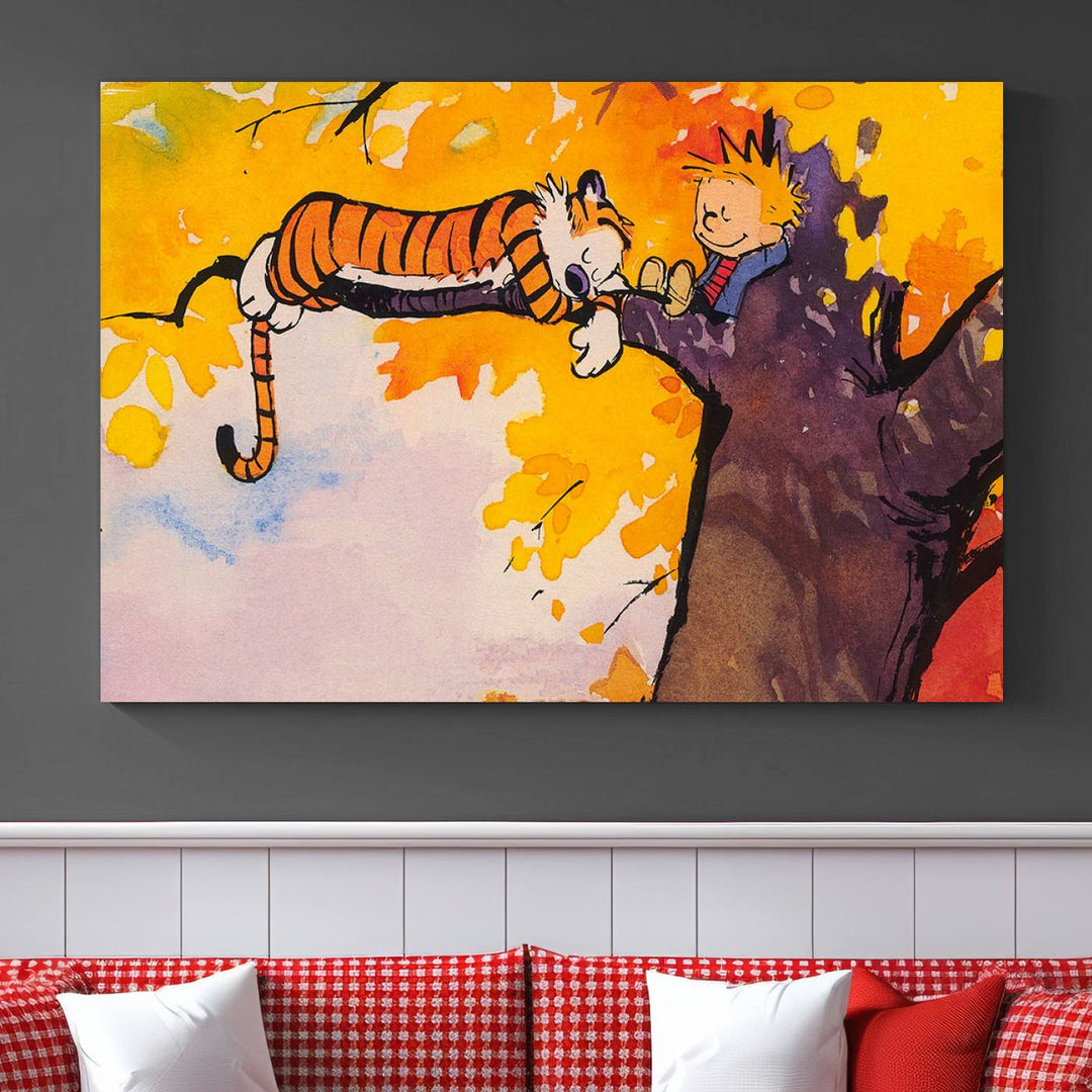 Calvin Wall Arts for Kids Room Decor Wall Art