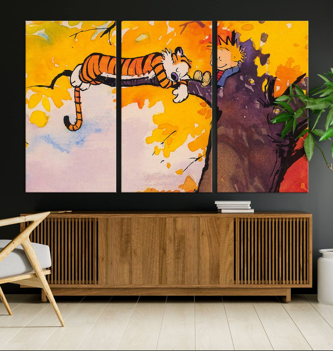 Calvin Wall Arts for Kids Room Decor Wall Art