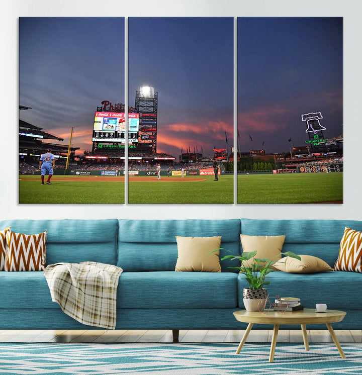 Citizens Bank Park Stadium Wall Art Canvas Print