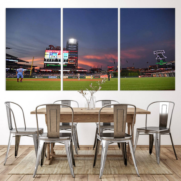 Citizens Bank Park Stadium Wall Art Canvas Print