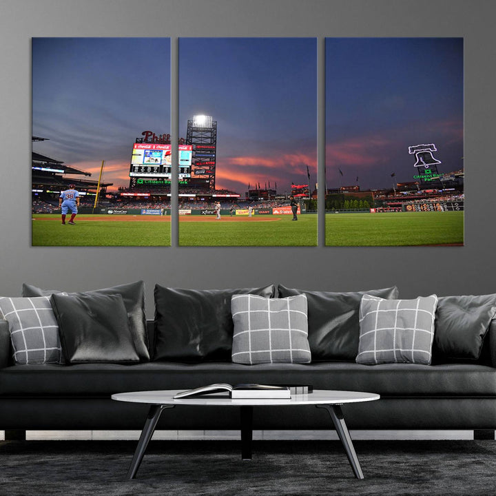 Citizens Bank Park Stadium Wall Art Canvas Print