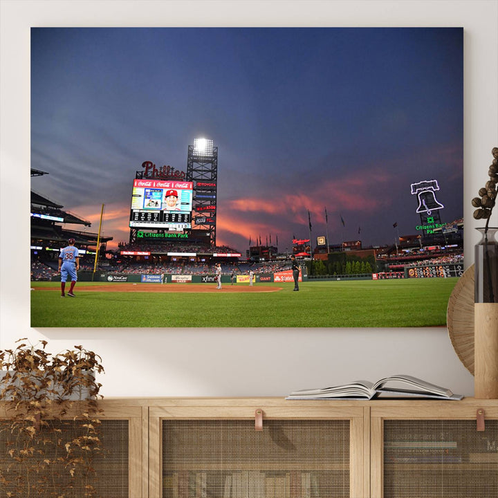 Citizens Bank Park Stadium Wall Art Canvas Print