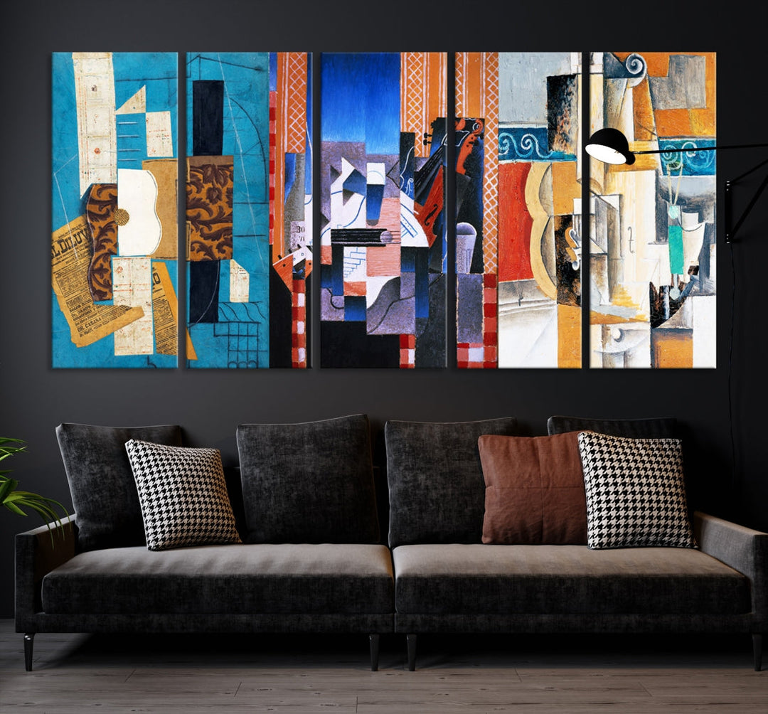 Contemporary Abstract Canvas Wall Art Giclee Print Modern Art Home Office Decor