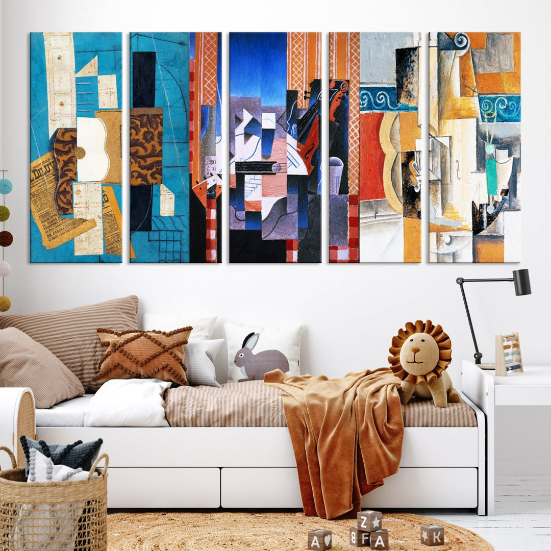 Contemporary Abstract Canvas Wall Art Giclee Print Modern Art Home Office Decor