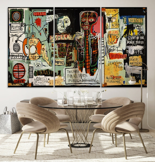 Large Abstract Canvas Print Wall ArtA Bold & Eye-Catching Decor Piece for Your Home or Office