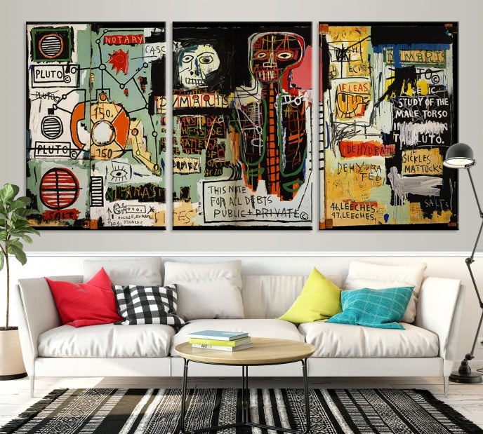 Large Abstract Canvas Print Wall ArtA Bold & Eye-Catching Decor Piece for Your Home or Office