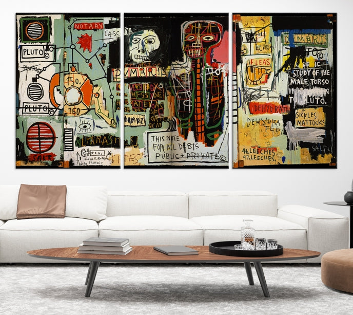 Large Abstract Canvas Print Wall ArtA Bold & Eye-Catching Decor Piece for Your Home or Office