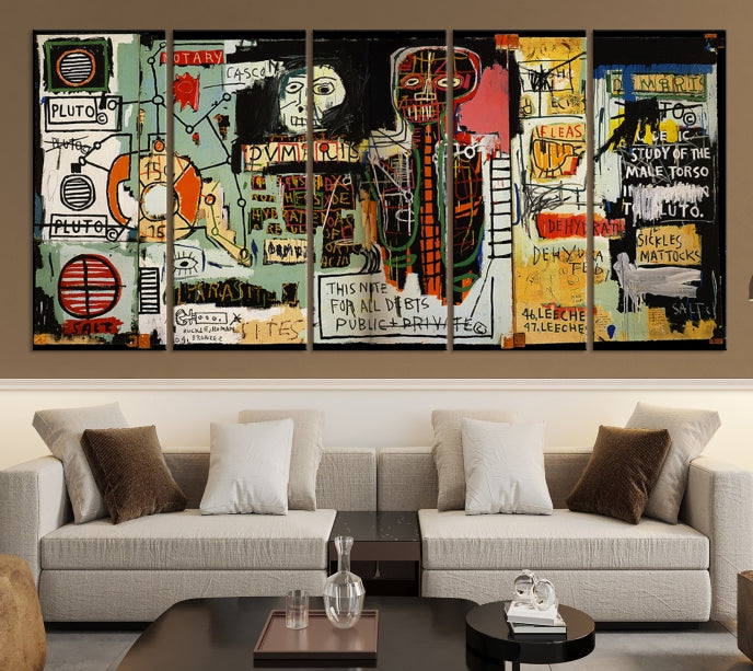 Large Abstract Canvas Print Wall ArtA Bold & Eye-Catching Decor Piece for Your Home or Office