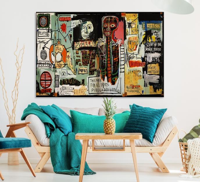 Large Abstract Canvas Print Wall ArtA Bold & Eye-Catching Decor Piece for Your Home or Office