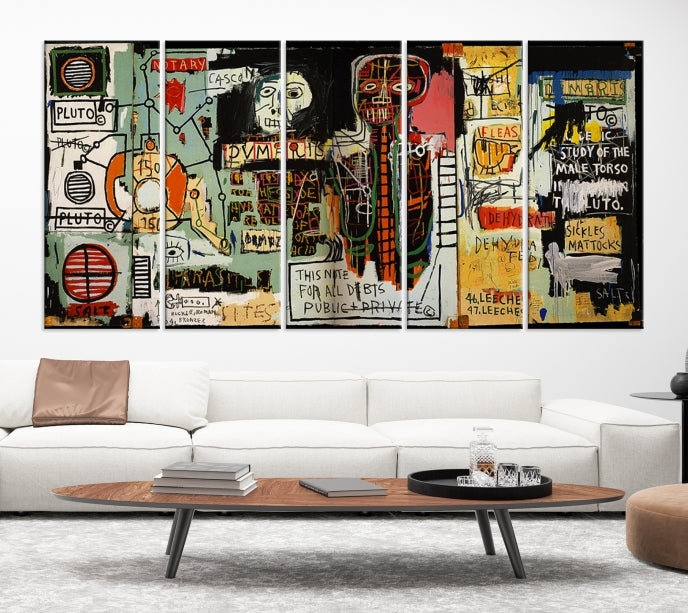 Large Abstract Canvas Print Wall ArtA Bold & Eye-Catching Decor Piece for Your Home or Office