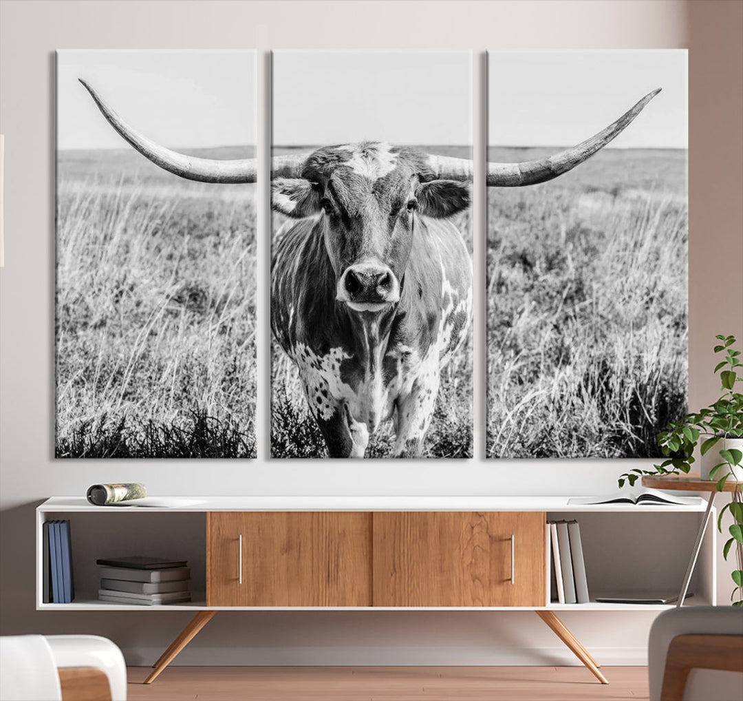 Cow Wall Art Canvas Print