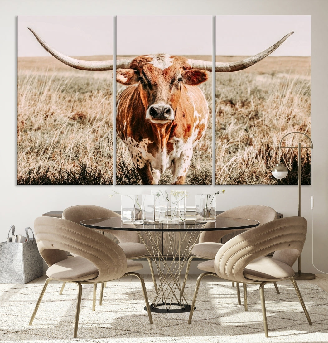 Cow Wall Art Canvas Print