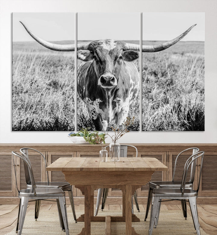 Cow Wall Art Canvas Print