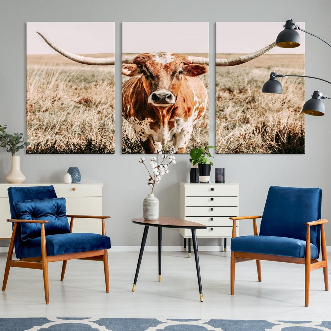 Cow Wall Art Canvas Print