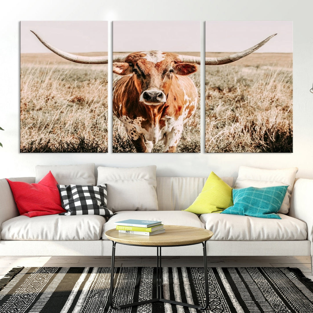 Cow Wall Art Canvas Print