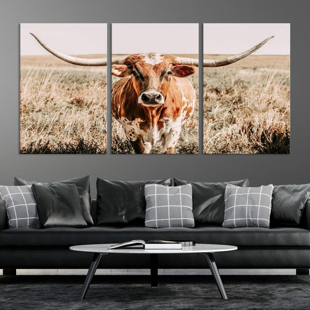 Cow Wall Art Canvas Print