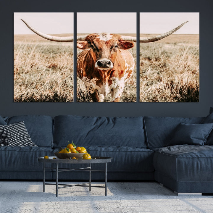 Cow Wall Art Canvas Print