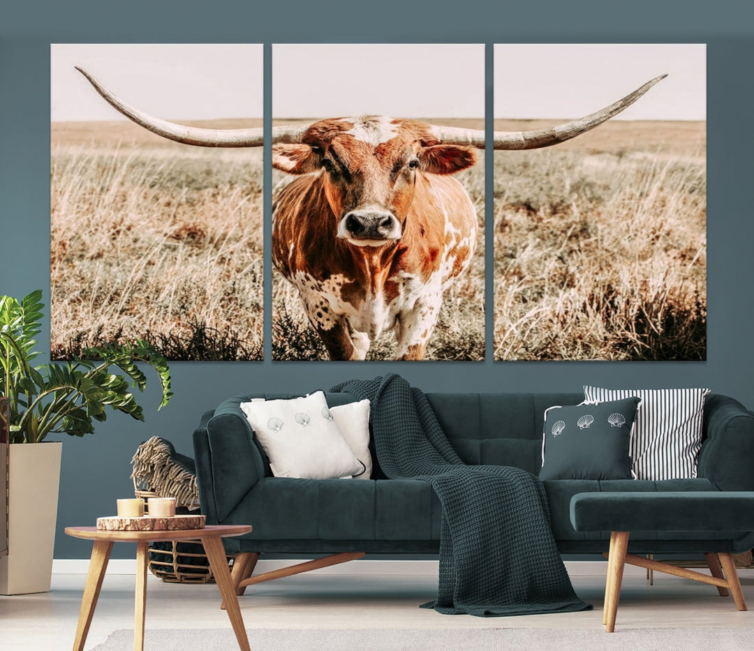 Cow Wall Art Canvas Print