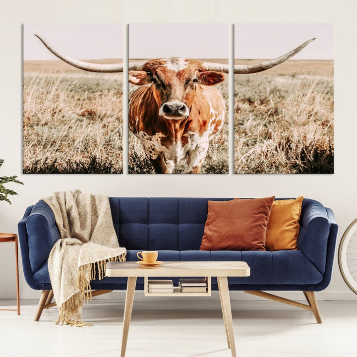 Cow Wall Art Canvas Print