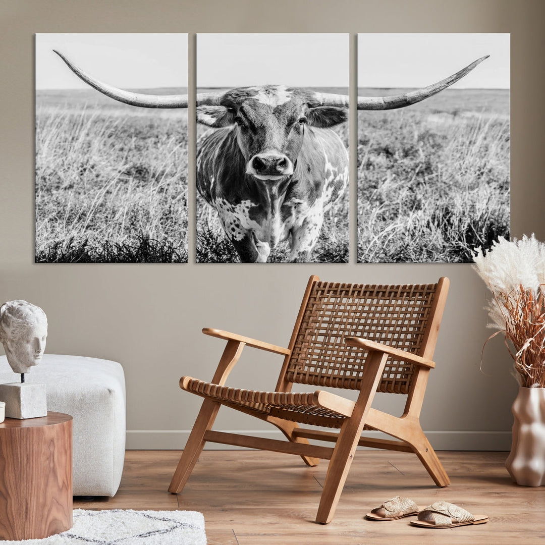 Cow Wall Art Canvas Print