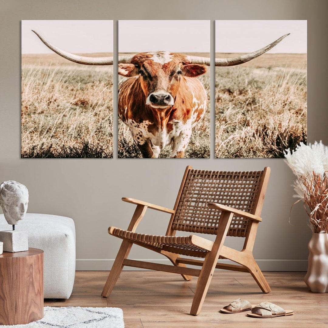 Cow Wall Art Canvas Print