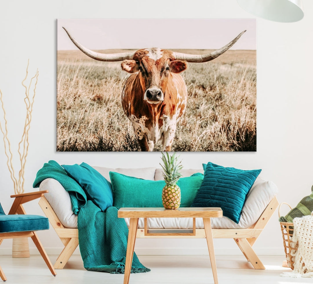 Cow Wall Art Canvas Print