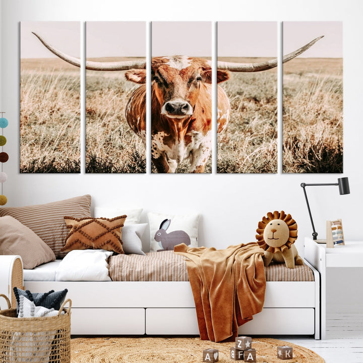 Cow Wall Art Canvas Print