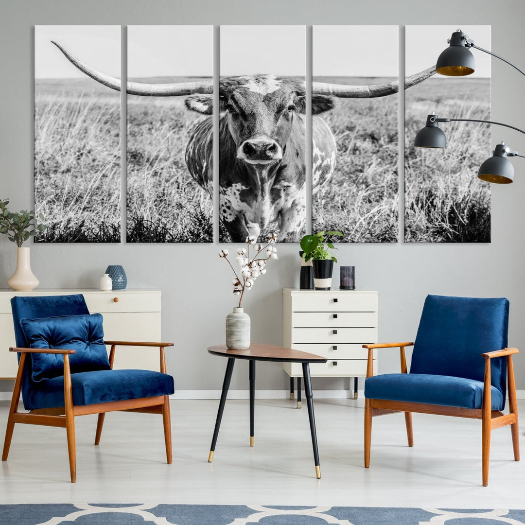 Cow Wall Art Canvas Print