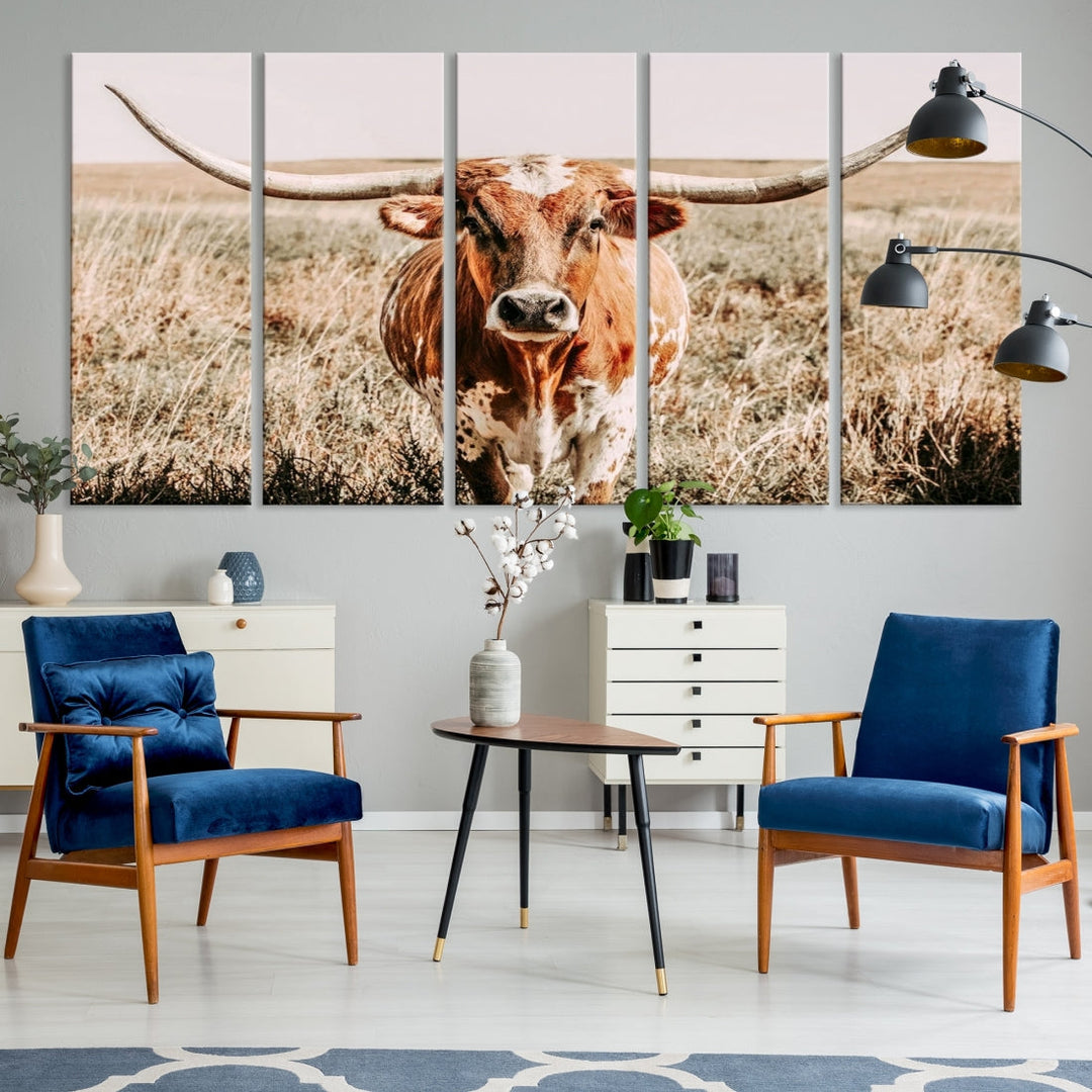 Cow Wall Art Canvas Print