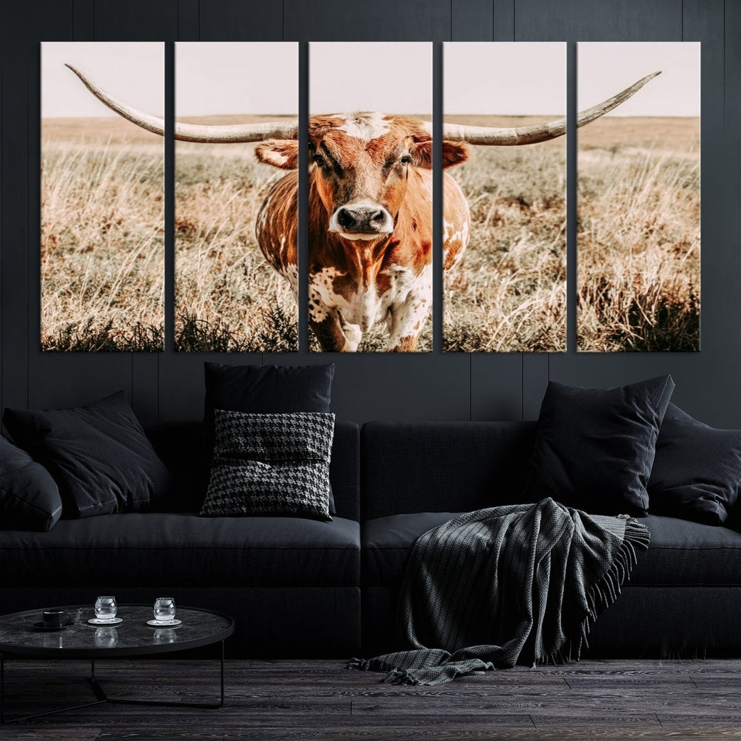 Cow Wall Art Canvas Print